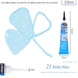 French Pebeo 1pc Three-dimensional Hook Line Pen Comic Manicure Painting Writing Art Student Stationery Hand-painted Handmade