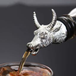 Alloy+Silicone Wine Aerator Pourer Spout Wine Decanters Elephant Wine Stoppers Decanter Pourer Liquor Decanter Bottles