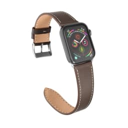Leather band for apple watch series 6 se 5 4 3 7 watchband bracelet correa apple watch band 44mm 42mm 40mm 38mm 41mm 45mm strap