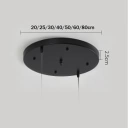 Ceiling Plate Multi Size DIY Black/White Plate 2/3/4/5 Holes Light Fittings Round Rectangular Straight Accessories Lamp Base