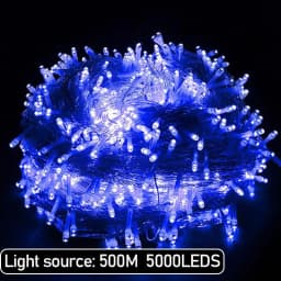 Christmas String Fairy Light 8 Mode LED String Lights Outdoor Waterproof Wedding Holiday Party Patio Lamp