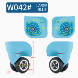 Repair Trolley Suitcase Case New Wheels Universal Wheels Accessories Replacement Repair Suitcase Universal Caster Accessories
