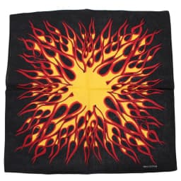 Skull Bandana Square Scarf 100% Cotton Square Handkerchief Hip Hop Sport Paisley Bicycle Head Scarf Woman Scarves For Neck