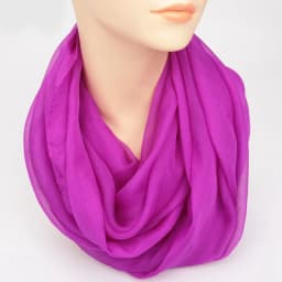 Spring Autumn Chiffon Hedging Bib Pure Color Wild Neck Scarf Women's Soft Light Breathable Decorative Beach Sunscreen Gauze D62