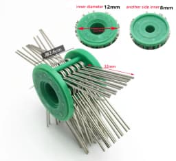 Mounted Matt Brush for Gold Silver Metal Surface Sanding Polishing Steel Wire Texturing Brushes Jewelry Tools