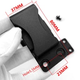 Knife Sheath Back Clip KYDEX Scabbard Carrying Clip K Sheath Waist Clip KYDEX Making Scabbard Clip Accessories