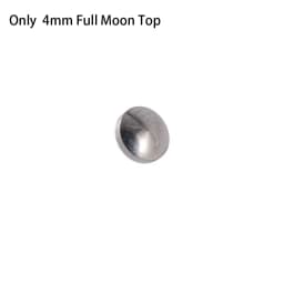 1 PC Surgical Steel Dermal Anchor Moon Shape Micro Dermal Anchor Flower Star Piercings Skin Diver Piercing Body Jewelry 14g