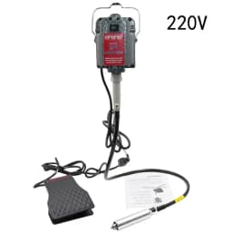 SR Grinder Flexshaft Rotary Hanging Motor Foredom Full Set Flexible Shaft Polishing Machine Burnishing Grinding Rotary Tool Kit