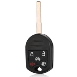 jingyuqin 10pcs FO38/HU101 Remote Key Shell For Ford Edge Explorer Ranger Windstar Expedition Mustang for Mazda Fob Case