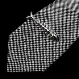 1 Piece Chrome Stainless Tie Clips Scissors Ax Car Owl Sword Hammer Shape Metal Tie Clip for Men Necktie Clips Pin For Mens Gift