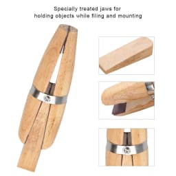 Quality Wood Ring Clamp Tool Jewelry Making Processing Tool Benchwork diy Hand Tweezers Holder Tools for Jewelers