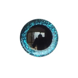 20pcs Big Plastic Safty Glitter Eyes For Toys Soft Animal DIY Doll Eye Toy Glass Clear 3D 9/10/12/14/16mm Fabric