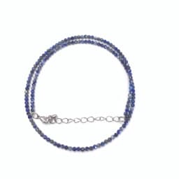 Natural Crystal quartz agate tourmaline Stone 2-3mm Cutting beads Mini necklaces Bracelet are suitable for men and women gifts