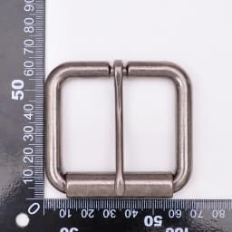 2" (51mm) Antique Silver Heavy Duty Wide Big Mens Roller Belt Buckle End Bar Jeans Leather Belt Buckles Replacement