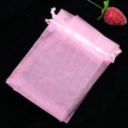 50Pcs Organza Bag Jewelry Packaging Gift Candy Wedding Party Goodie Packing Favors Pouches Drawable Bags Present Sweets Pouches