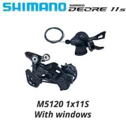 SHIMANO DEORE M5100 11Speed Derailleur SHADOW RD-M5100 SGS 1x11S SL-M5100-R RD-M5120 11 Speed Mountain Bike 11V MTB Bicycle Part