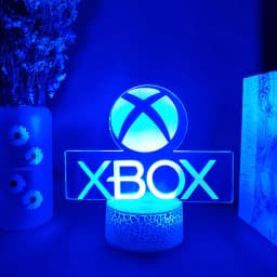 Gaming Lamp 3D Night Light For XBOX Gaming Room Desk Setup Lighting Gamer Decoration on The LED Lamps Table Icon Logo Kids Gifts