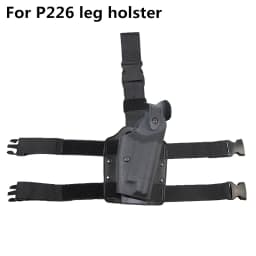 Tactical Drop Leg Holster for GL 17 19/Colt 1911/H&K USP/M9/P226 Pistols Thigh Leg Holster Paddle Platform