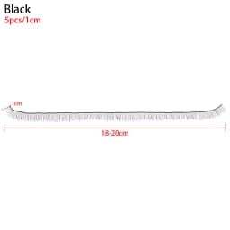5Pcs 20cm 3 Colors Eye Lash DIY Kids Doll False Eyelashes Dolls Accessories Black Brown Tawny Children Toy Decoration