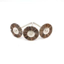 100pcs Jewelry Grinding Buffing Wheel 22mm Scouring Pad Polishing Steel Wire Brush Drill Rotary Tool Accessories