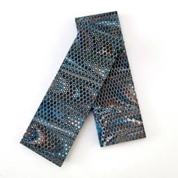 2pieces C-Tek Honeycomb resin Material for DIY Knife Handle Material Plate Resin Compound Material 120x40x8mm