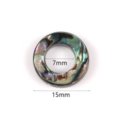 Natural Gray Abalone Irregular Shell Mother Of Pearl Loose Spacer Beads For Jewelry Making DIY Bracelet Necklace Handmade
