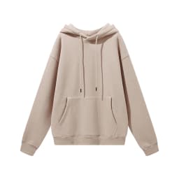 ZODF New Winter Men Basic Thick Fleece 345gsm Hoodies Casual Loose Hip Hop Unisex Hooded Sweatshirt Pullovers Tracksuits HY0010