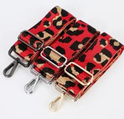Leopard Bag Strap Handbag Belt Wide Shoulder Bag Strap Replacement Strap Accessory Bag Part Adjustable Belt For Bag 130cm