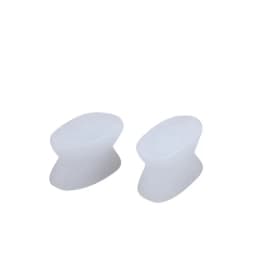 2Pcs=1Pair Gel Toe Separator Foot Care Tool Silicone Big Toe Bunion Straightener Valgus Hallux Bunion Protector Corrector