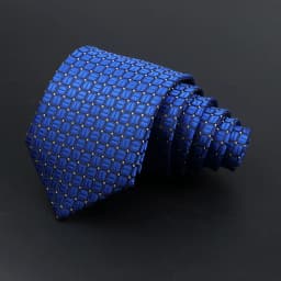 Fashion Stripe Neckties Classic Men's Solid Tie Polka Dots Wedding Business Tie Jacquard Woven Neck Ties Shirt Accessories Gift