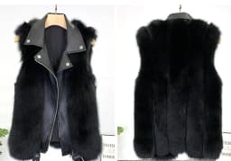 Winter New Real Fox Fur Coats With Genuine Sheepskin Leather Wholeskin Natural Fox Fur Jacket Outwear Luxury Women New