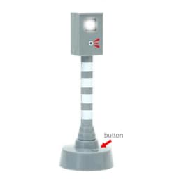 Wooden Track Train Railway Set Accessories Traffic Light Scene Rail Transit Fit For Wood Magnetic Track Train Educational Toys