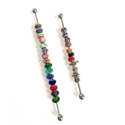 3mm 2mm Charms Storage Rod for Sorting Rondelles Charms E Series Bracelet Beads Holder Trollbeads Accessories Organizer Shaft