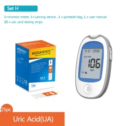 Fast 4 in1 Home Medical Multifunction Blood Glucose Meter GOD&GDH and Blood Ketone Glucometer&Uric Acid Diabetes gout Tester kit