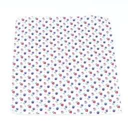 New Floral Pocket Square Gift Set Handkerchief 100% Cotton Hankie Printing Women&Men Casual Party Gift Tuxedo Bow Tie Accessory