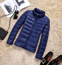 Down Parka Women Ultra-light Thin Down Jacket 2024 Autumn Winter Slim Short Hooded Warm White Duck Down Coat Women's Outerwear