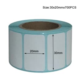 19 sizes Label stickers barcode Sticker label for Zebra Paper Adhesive Sticker Supermarket Blank sticker