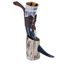 Handicrafts Viking Drinking Horn Cups Ale Beer Wine Goblet Chalice Tankard Ox Horn Beaker Vessels Viking Drinking Mug