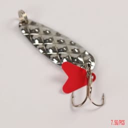 1pcs Rotating Metal Vibration Bait Spinner Spoon Fishing Lures 5g 6g 6.5g 7.5g Jigs Trout Winter Fishing Hard Baits Tackle Pesca