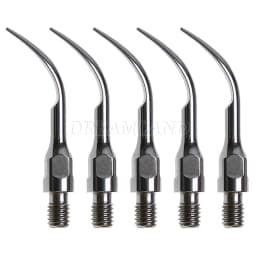 5PCS Packing 12 Types Dental Ultrasonic Piezo Scaler Scaling Endo Perio Tip Fit SIRONA scaler CE Certified