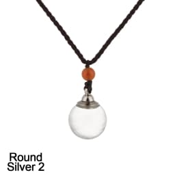 New Glaze Vial Necklace Openable Water Drop Heart Shape Perfume Bottle Pendant Steel Chain Necklace Oil Diffuser Vial Jewelry