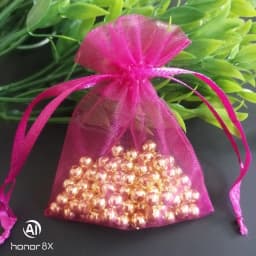 1000pcs Small Plain Organza Bags Drawstring Pouch Jewelry Packaging bag Drawable Birthday party Wedding Gift bags Candy Pouches