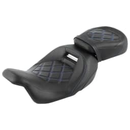 Motorcycle Two-Up Low Profile Seat For Harley Touring Street Glide Electra Glide Road King Classic Special CVO 2009-2022 2018