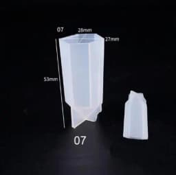 Quartz Shard Crystal Silicone Mold Point Mould Epoxy Resin UV Resin Craft Supplies UV Resin Epoxy Mold DIY Jewelry Pendant
