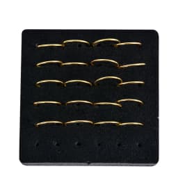 20PCS 925 Silver Nose Ring Lip Piercing Jewelry For Women Cartilage Helix Hoop Small Tiny Seamless Body Piercing Supplies