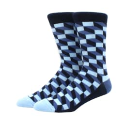 Male Tide Brand men cotton Socks Gradient Color summer Style long wedding sock Men's High Funny Happy Business Socks man sox