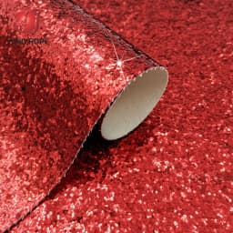 A4 Sequin Chunky Glitter Vinyl PU Faux Leather Sewing Fabric Shiny Iridescent Bow Craft DIY Earring Handmade Patchwork Material