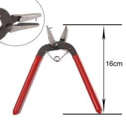 1Pc Black Red Blue Handle Anti-slip Splicing and Fixing Jewelry Pliers Tools & Equipment Kit for DIY Jewelry Accessory Design