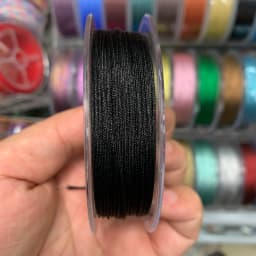 1mm colorful Nylon Line Thread Chinese Knot Macrame Cord Bracelet Braided String DIY Tassels Beading 10m/roll