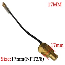 12V 24V Car Truck Digital Water Temperature Sensor NPT1/8 50K Head Plug 10mm 12mm 14mm 16mm 17mm 18mm 21mm Water Temp Sender